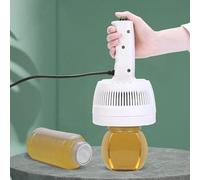 QYLTTDM Handheld Electromagnetic Induction Sealer, 20~120mm Portable Manual Sealing Machine Aluminum Foil Plastic Capping Machine, Power & Time Adjustable, for Plastic Glass Bottles Caps