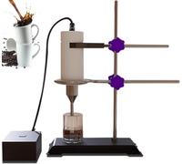QYLTTDM Lab Small Homogenizer, Processor Cell Disruptor Mixer with Bracket, Adjustable Height, Efficient Homogenization and Extraction, Working Frequency 40KHZ, for Laboratory