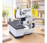 QYLTTDM Semi-industrial Overlocker Sewing Machine, 3-4 Thread Serger, Electric Overlocker Sewing Machine With Heavy-duty Metal Frame, Professional Overlock Machine For Home & Light Commercial Use