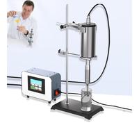 QYLTTDM Sound Waves Homogenizer, Laboratory Disperser Emulsifier Homogenizer, Diameter 8 Mm, Sound Waves Processor Cell Disruptor Mixer, Sample Volume 2000mL, with Titanium Probe, Bracket, for Lab