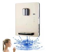 QYLTTDM Wall-Mounted Mains Fed Unit Water Dispenser, With Electronic Child Lock, Heating Water Capacity 30L/h, Ice And Warm Dual, Heating Intelligent Touch Screen, For Office,Commercial Canteens