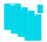 Qylzkvnth Erasable Notepad for Badge Reel, Reusable Clipboard,Mini Whiteboard Clipboard | for Nurse Doctor Teacher Student Assistant Manager Office Hotel School Trade Show Library Restaurant