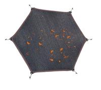 Qylzkvnth Trampoline Protective Cover, Sunlight Filtering Design, Oxford Cloth, Windproof Octagon Trampolines Top Covers, Trampolines Sunshade Cover, Multi-Scene Utility, For Backyard Park