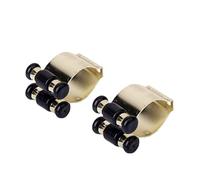QYM 2 Pieces Billiards Snooker Cue Wall Mount Stick Holder Pool Cue Clips Rack for Pool Cue, Fishing Rod Storage Rack