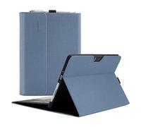 Qymaksom Protective Case for Surface Go 4 2023 /Go 3 2021 /Go 2 2020 /Surface Go 2018,Multiple Angle Viewing Cover,Work with Type Cover Keyboard and Surface Slim Pen 2,for Business,Working,Study