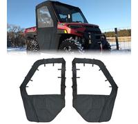 QYMOTO Polaris Ranger XP 1000 Doors,Soft Full Side Doors Compatible with Polaris Ranger 1000 Doors 2017-2026 Cab Enclosure with Heavy Duty Zipper Open Window, Stop Cold, Rain,Dust and Debris Outdoor