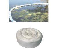 QYMYOZ Oil Spill Containment Boom - Fast Absorbing Floating Barrier for Water, Ponds & Rivers | Emergency Spill Response | 1000cm Absorbent Solution