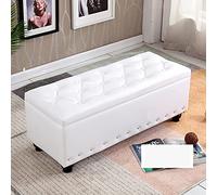 QYMYOZ Shoe Bench Entryway Storage Stool Long Ottoman Bedside Seat Shoe Store Display Fashion Boutique Stool Versatile Couch Ottoman for Home & Retail Use
