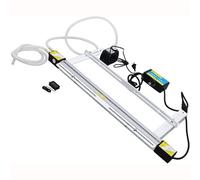 QYOEGSQ Acrylic Bender,Acrylic Heat Bending Machine with Bracket,Plastic Sheet Bender Hot Heating Bender Tool with Water Circulation Cooling,for Decoration Sign Making(300mm)