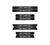 QYPLKJHG Car Door Sill Protector for Opel Insignia Sedan 2013-2017, Carbon Fiber Car Door Sill Scuff Plate Cover Car Sill Protectors Strips Welcome Pedal Protector Cover Car Accessories,8pcs