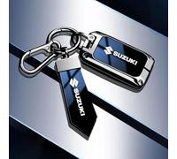 QYPLKJHG Car Key Cover for Suzuki S-Cross 2020-2025, Car Key Fob Cover Key Cover Case with Keychain TPU Car Key Case Protector Key Shell Car Key Protective Cover Car Accessories,D-Blue 2