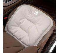QYPLKJHG Car Seat Cushion for Mazda CX-5 2017-2025, Car Wedge Booster Cushion Driver Seat Car Seat Pad Breathable Seat Cushion Sciatica Lower Back Pain Relief,Beige