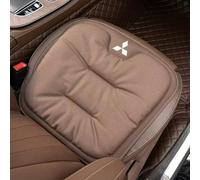 QYPLKJHG Car Seat Cushion for Mitsubishi Lancer Evolution X 2007-2016, Car Wedge Booster Cushion Driver Seat Car Seat Pad Breathable Seat Cushion Sciatica Lower Back Pain Relief,Brown
