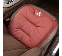 QYPLKJHG Car Seat Cushion for Mitsubishi Lancer Evolution X 2007-2016, Car Wedge Booster Cushion Driver Seat Car Seat Pad Breathable Seat Cushion Sciatica Lower Back Pain Relief,Red