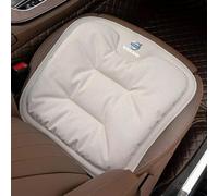 QYPLKJHG Car Seat Cushion for Volvo XC40 Recharge 2019-2025, Car Wedge Booster Cushion Driver Seat Car Seat Pad Breathable Seat Cushion Sciatica Lower Back Pain Relief,Beige