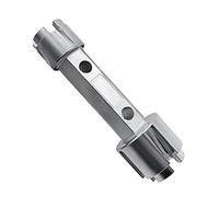 QYQRQF Tub Drain Remover Wrench - Dual Ended Zinc Alloy Tool for Bathroom and Bathhouse