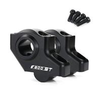 QYQY Motorcycle Handlebar Riser Rise Handle Bar Adapter Heighten Block For BMW F800ST 2006 2007 2008 2009 2010 2011 2012 2013 Handlebar Height Spacer Kit(Black)