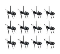 Qyrugcxs 12Pcs Ant Toothpicks Fruit Dessert Fork Reusable Ant Food Pick Animal Appetizer Forks for Snack Cake Dessert
