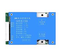 Qyrugcxs 14S 50A Ternary Lithium Battery Protection Board 52V Charge and Discharge with Voltage Balance Function for E-Bike