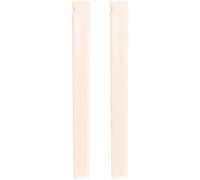Qyrugcxs 2 Pcs Spare Part Beige Plastic Bridge Saddle Nut for Classical Guitar