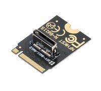 Qyrugcxs 2230 NVMe M.2 Male to Oculink SFF-8612 SFF-8611 PCI-E4.0 67 Pin Female Vertical Host Adapter for NVME U.2 SSD EGPU