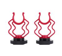 Qyrugcxs 2PCS Universal Microphone Wavy Shock Mount Adapter Plastic Microphone Bracket Mount Replacement for By-mm1