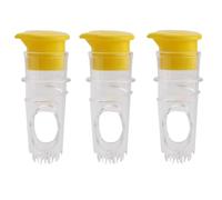 Qyrugcxs 3PCS Mini Manual Lemon Squeezer, Portable Lemon Juicer, Multifunctional Fruit Juicer for Your Kitchen