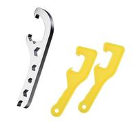 Qyrugcxs 3Pcs Plastic Bucket Lid Opener 5 Gallon Paint Can Opener Lid Wrench Metal Can Opener for Home Industrial