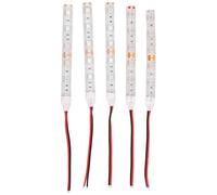 Qyrugcxs 5Pcs 10Cm Waterproof Blue 5050 Led Strip Lights Dc 12V Caravan Boat Car