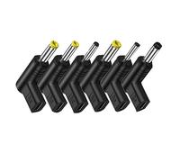 Qyrugcxs 6PCS USB C PD to DC Power Connector 12/15/19.5V Cable for USB Router Type C to DC Jack Plug Charging Adapter Converter Easy Install Easy to Use