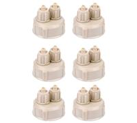 Qyrugcxs Aquarium CO2 System Generator Bottle Cap Fish Tank Plant Air Diffuser Generator Tool Carbon Dioxide Reactor Instrument Easy Install Easy to Use