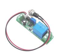 Qyrugcxs DC 12V Timing Timer Delay 1-10S Time Adjustable Relay with Indicator Light Turn Off Relay Module Trigger Delay to Use