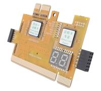 Qyrugcxs Detect Tool PCI-E LPC Multi Use Diagnostic Card Laptop Desktop Test Accessories Post LED Indicator PC Motherboard Debug Analyzer