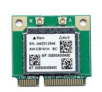 Qyrugcxs Dual Band Realtek RTL8821 AW-CB161H Wifi Wlan Card Bluetooth 4.0 Combo Wireless Half Mini PCI-E Adapter 433Mbps 802.11Ac