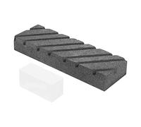 Qyrugcxs Dual Grit Coarse/Fine Flattening Stone Set - Two Sharpening Stones Flattener - Whetstone Fixer with Grooves