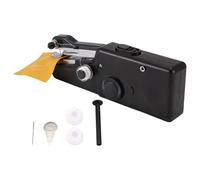 Qyrugcxs Handheld Sewing Machine, Portable Mini Sewing Machine for Beginners, Cordless Electric Stitching Machine with Sewing