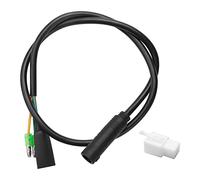Qyrugcxs Motor Convert Extension Cable 9 Pin Conversion Line Waterproof Connector E-Bike Motor Extend Cable 60cm