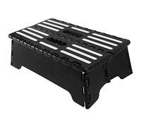 Qyrugcxs Non-Slip Small Compact Folding Flat Step Stool Heavy Duty Portable