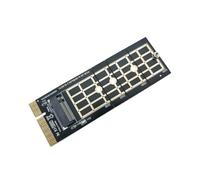 Qyrugcxs PCI-E to M.2 Convert Adapter NVMe SSD Adaptor Card PCI-E 3.0 X4 to NVMe M.2 Adapter Support 2230 2242 2260 2280 SSD