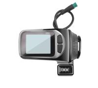 Qyrugcxs Plastic Instrument Display 24V/36V/48V/60V S886 5PIN 6PIN for Electric Bicycles E-Scooter (5PIN)