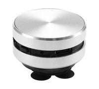 Qyrugcxs Portable Compatible Bone Conduction Speaker Stereo Sound Bluetooth Speaker Easy Install (Silver)