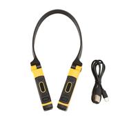 Qyrugcxs Rechargeable USB Reading Lamp Neck Book Light, 2 Brightness Levels, Bendable Arms for Reading, Camping, Repairing