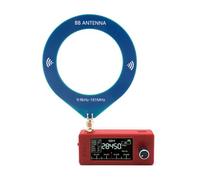 Qyrugcxs SI4732 0.5-108mhz Portable Radio LSB USB AM FM 1.9inch IPS Screen All Band Radio Receiver Pocket Mini Radio