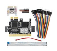 Qyrugcxs TL631 Pro Diagnostic Card+Expansion Card Diagnostic Card PCI-E Motherboard Multifunction Laptop Diagnostic Analyzer