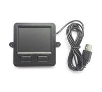 Qyrugcxs USB 2.0 Touchpad, Portable Trackpad for Desktop and Laptop User, Small Size