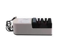 Qyrugcxs USB Fast Electric Knife Sharpener Automatic Adjustable Sharpener 3 for Knives Scissors Household Sharpener