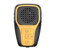 Qyrugcxs Wireless Bluetooth Speaker Wearable Mini Magnetic Suction Portable IPX67 Waterproof Stereo Column Subwoofer Black+Yellow