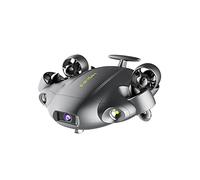 QYSEA FIFISH V6 Expert M100 Underwater Drone,Upgraded Build Professional ROV,with 4K UHD Camera,VR Head Tracking,6000lm LED,100M Cable,EPP Case,Omni-Directional Movement
