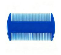 Qytskoow Double Sided Flea Comb For Cats Dogs Puppy, Fine Tooth Comb, Pet Grooming Combs Dandruff Removal Combs,Dark Blue