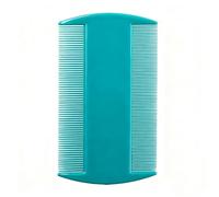 Qytskoow Double Sided Flea Comb For Cats Dogs Puppy, Fine Tooth Comb, Pet Grooming Combs Dandruff Removal Combs,Sky Blue